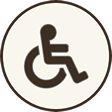 Accessible aux handicapés